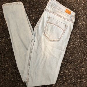 RSQ Light Wash Ripped Jeans